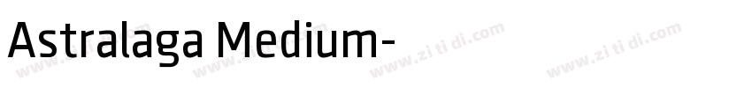 Astralaga Medium字体转换